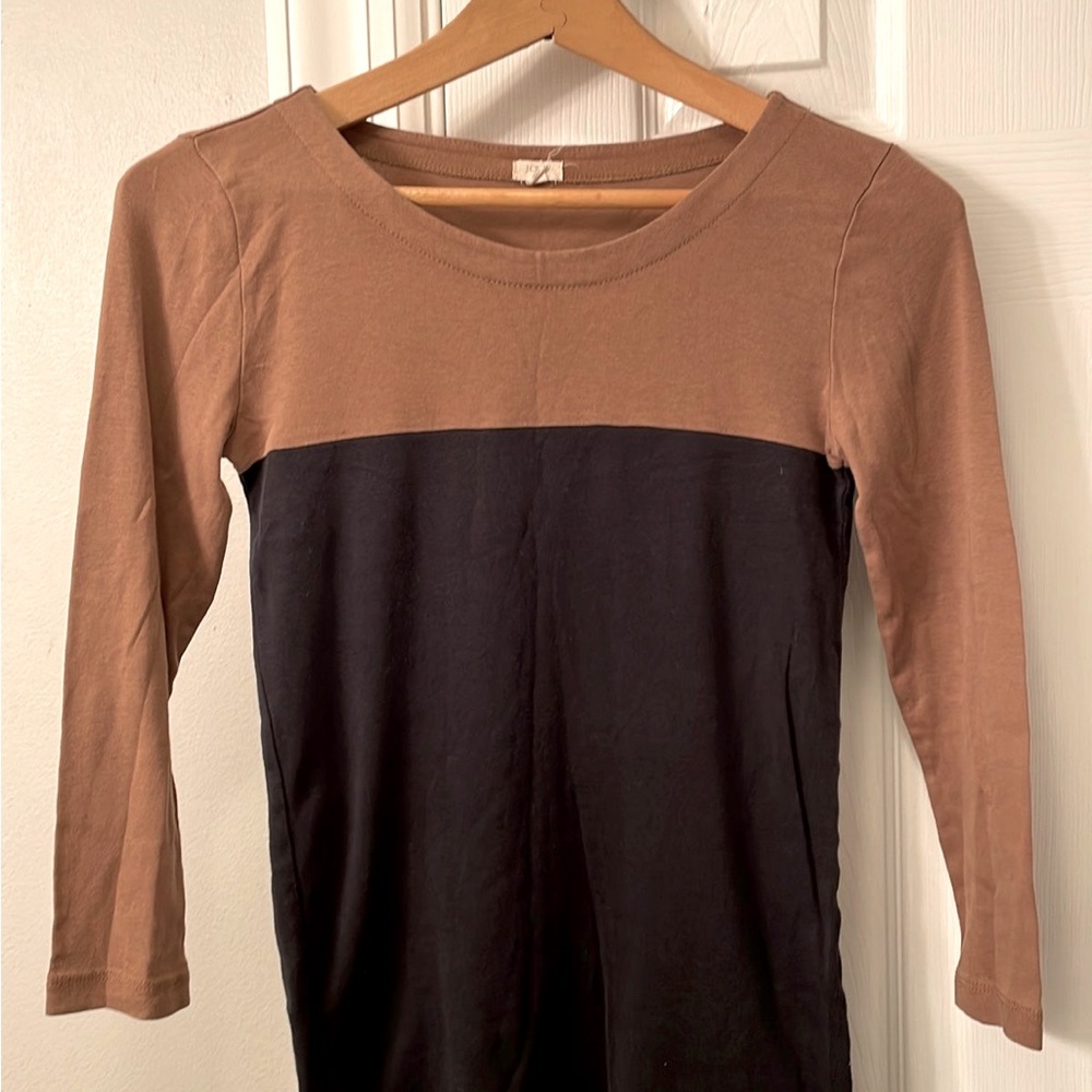 J.Crew Colorblock Top